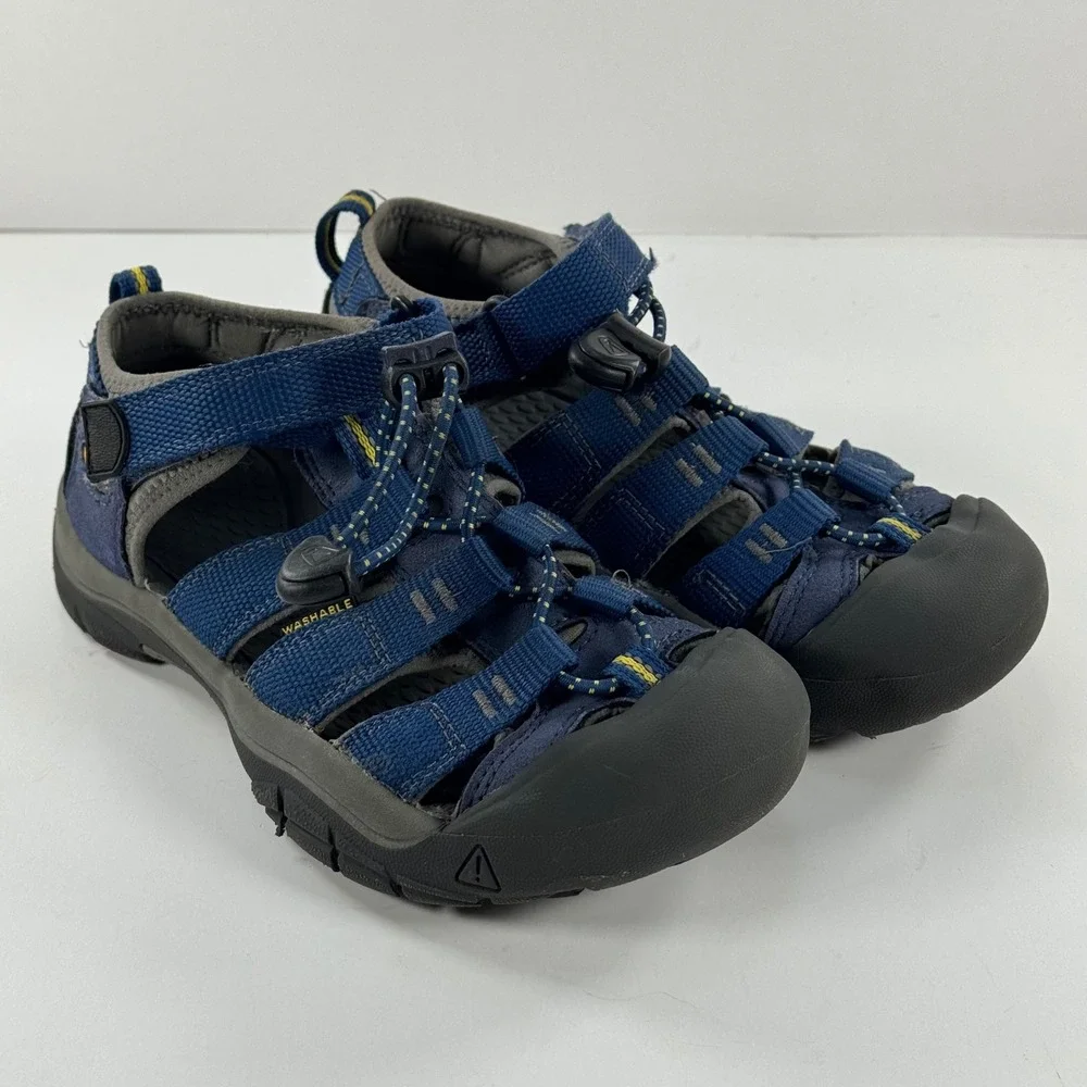 Keen Kids Newport H2 Navy Blue Grey Water‎ Sandals Shoes 1009962 Size 1 US